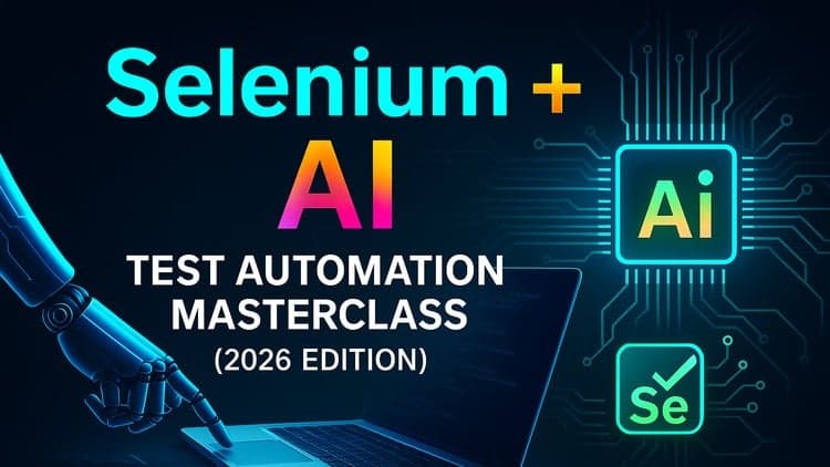 Selenium WebDriver with Java - Free Udemy Course [100% Off]