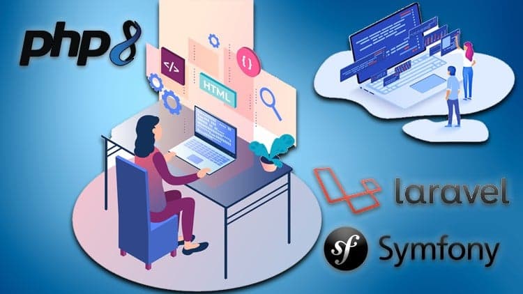Programación Web desde 0 con PHP8, Mysql, Laravel y Symfony.