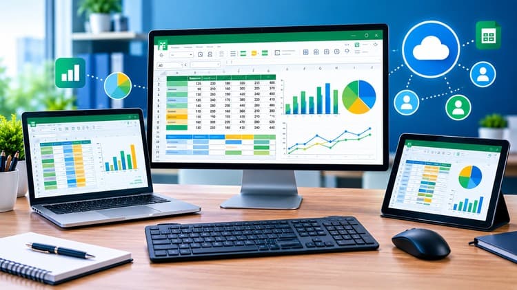 Spreadsheet: Excel & Google Sheet (Beginner to Intermediate)