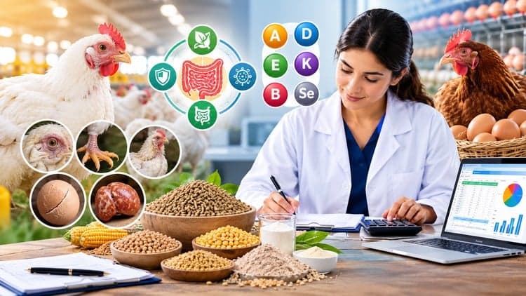 poultry farming nutrition and clinical nutrition stepby step