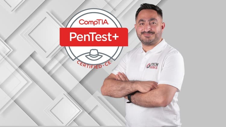 CompTIA PenTest+ PT0-002 - Free Udemy Course 100% Off