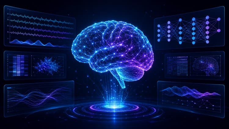 Brain computer interface with deep learning