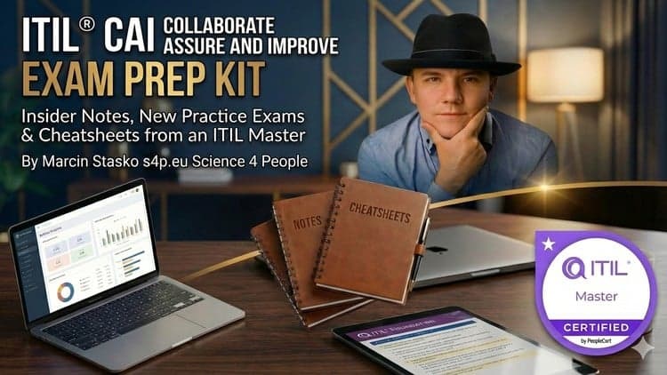 ITIL® 4 CAI  Exam Prep Kit: 5 Realistic Practice Tests
