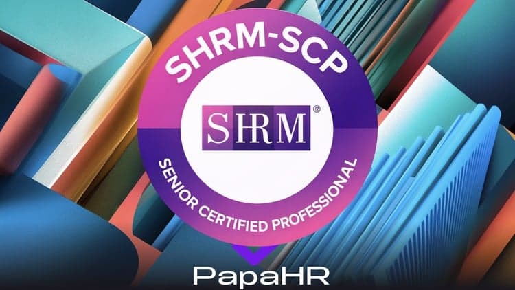 SHRM-SCP ⭑ Senior Certified Professional • Society for HRM