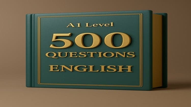 English Language Test A1 - Free Udemy Course 100% Off