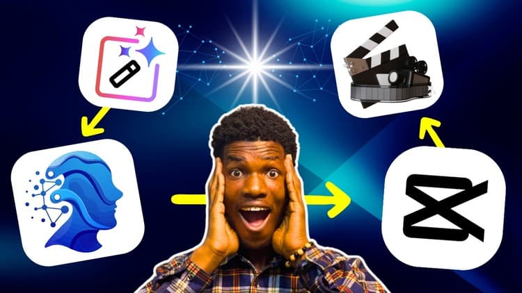 Master AI Filmmaking: Google Flow, Veo 3 & CapCut for Cinema