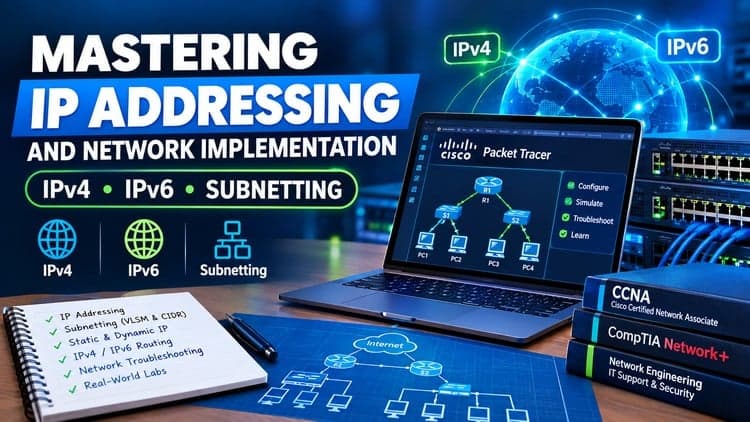 Mastering IP Addressing & Network Implementation.