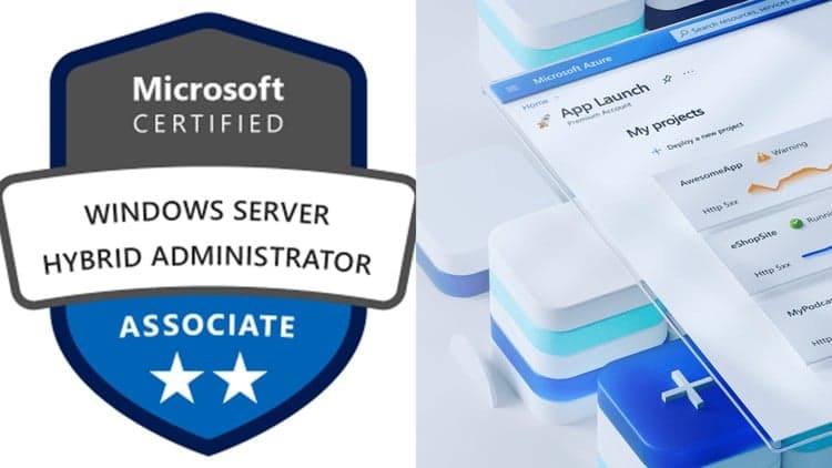 Microsoft Windows Server AZ-800 - Free Udemy Course 100% Off