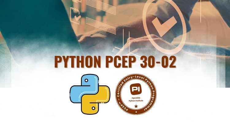 Python PCEP-30-02 Certification - Free Udemy Course [100% Off]