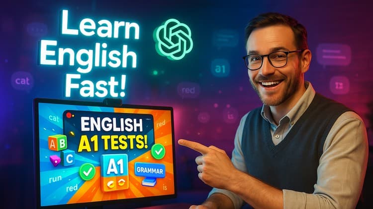 A1 English Grammar & Vocabulary Tests - Free Udemy Course 100% Off