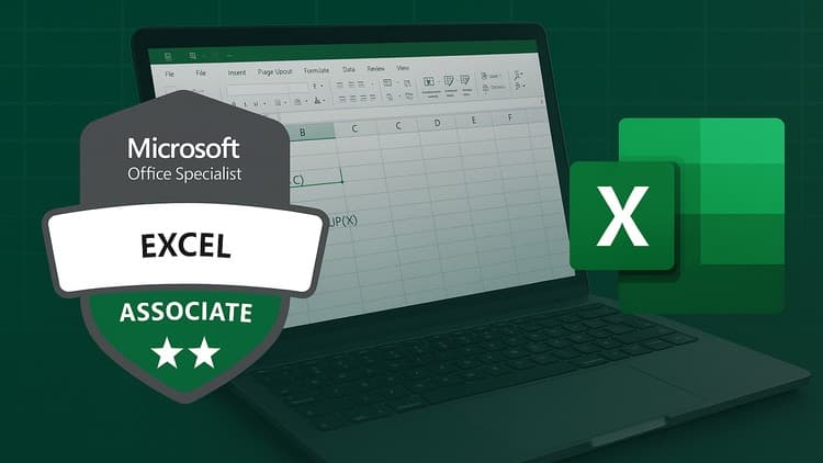 Microsoft Excel Associate MO-200 - Free Udemy Course [100% Off]