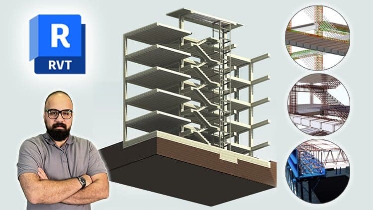 Advanced Revit BIM: LOD 400 Concrete Structure Modeling