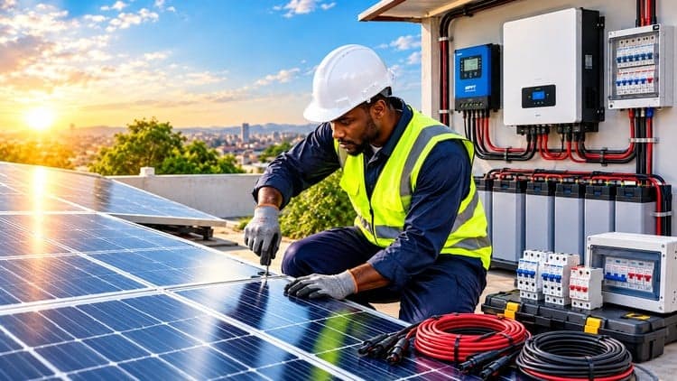 Solar Energy For Electricity & Installation Training