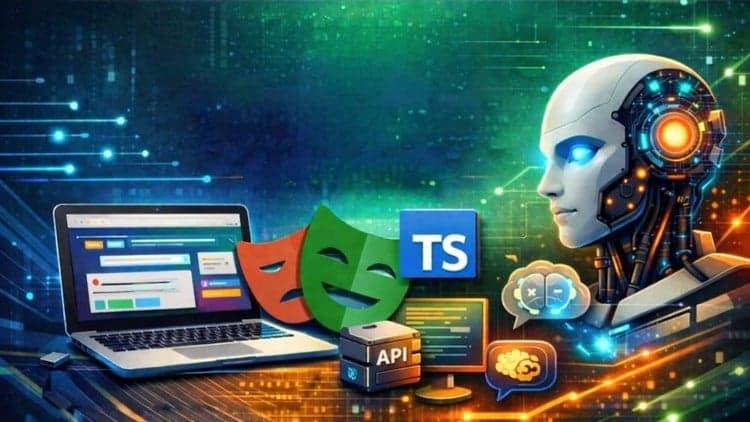 Playwright using TypeScript with AI - Web&API for beginners