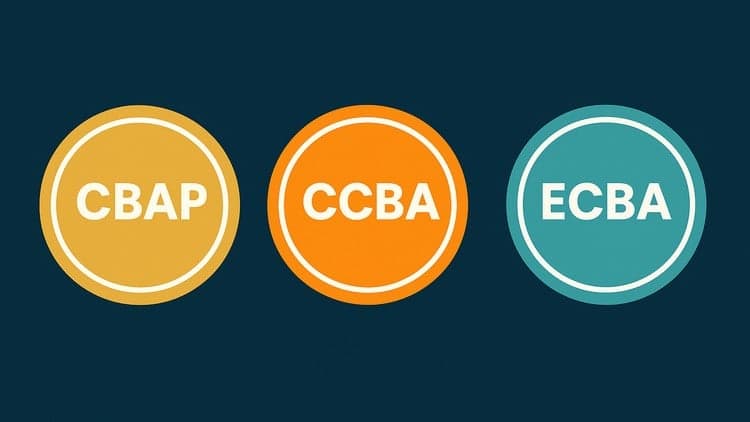 CBAP, CCBA & ECBA Practice Tests - Free Udemy Course [100% Off]