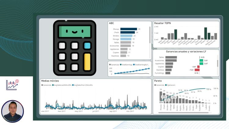 Power BI Cálculos Visuales - Free Udemy Course [100% Off]