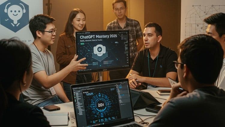 ChatGPT Mastery 2025 - Free Udemy Course [100% Off]