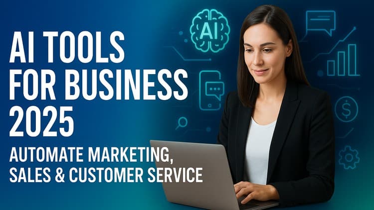 AI Tools for Business 2025 - Free Udemy Course [100% Off]