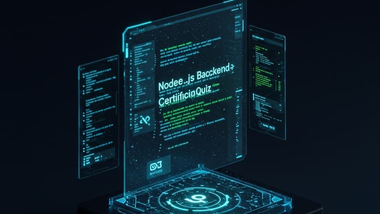 Node.js Backend Certification Quiz Set