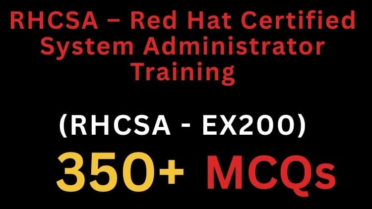 Red Hat Certified System Administrator - Free Udemy Course [100% Off]