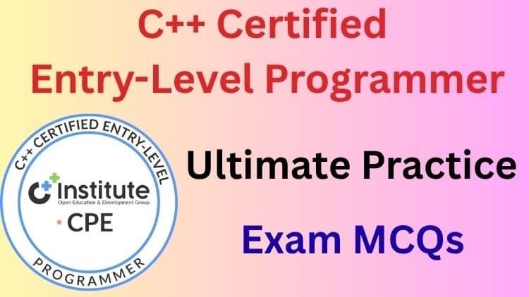 C++ Certified Entry-Level Programmer - Free Udemy Course [100% Off]