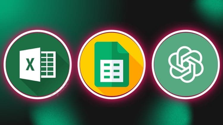 Modern Excel MasterClass and Google Sheets with AI ChatGPT