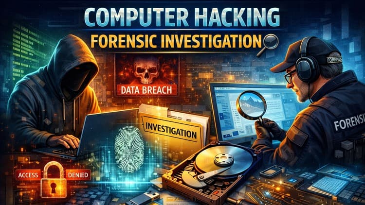Computer Hacking Forensic Investigation - Free Udemy Course [100% Off]
