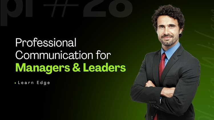 Communication Skills for Managers Training Course