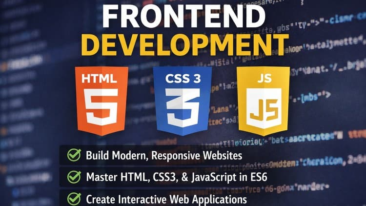 Modern Front End Development: HTML, CSS, JS(Beginner to Pro)