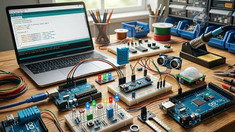 Arduino Sensors & Block Coding for Beginners.