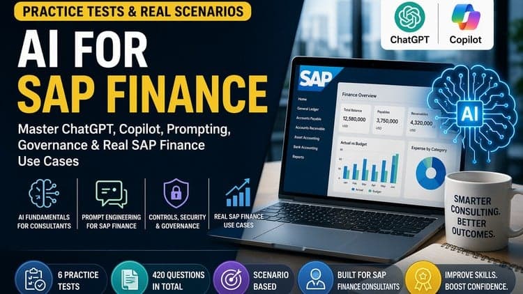 AI for SAP Finance Practice Tests - Free Udemy Course [100% Off]