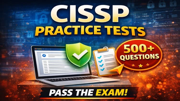 Free Udemy CISSP Course: 500+ Questions [100% Off Coupon]