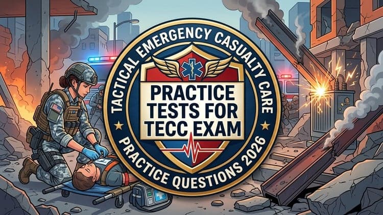 Practice Tests For Tactical Emergency Casualty Care TECC Exa