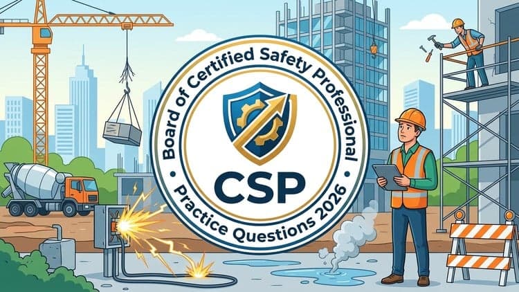 BCSP Certified Safety professional CSP Practical Exam 2026