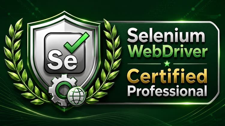 Selenium WebDriver Certified Professional Practice Tests
