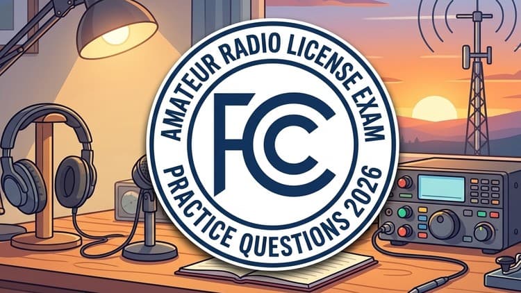 FCC Amateur Radio License 2026: Practice Tests
