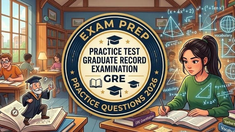 Graduate Record Examination GRE Exam 2026: Practice Test