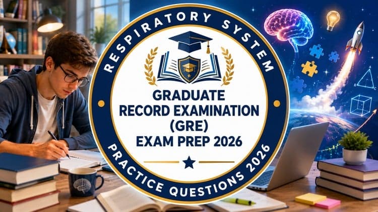 Graduate Record Examination (GRE) Exam Prep 2026