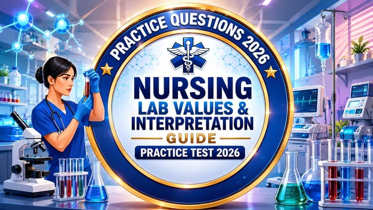 Nursing Lab Values & Interpretation Practice Exams 2026