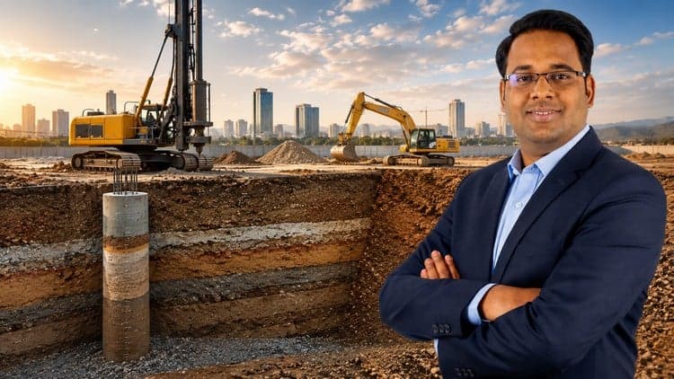 Engenharia geotécnica abrangente para engenheiros civis