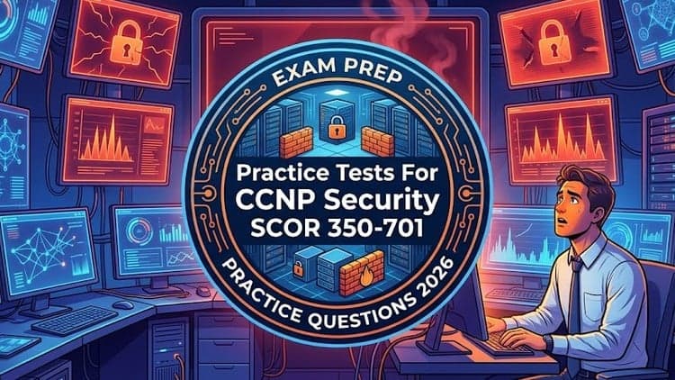 CCNP Security SCOR 350-701 Practice Test 2026