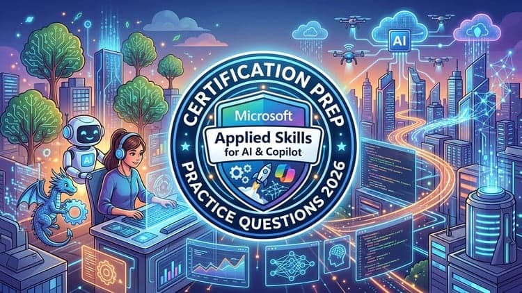 Microsoft Applied Skills for AI & Copilot Practice Test 2026
