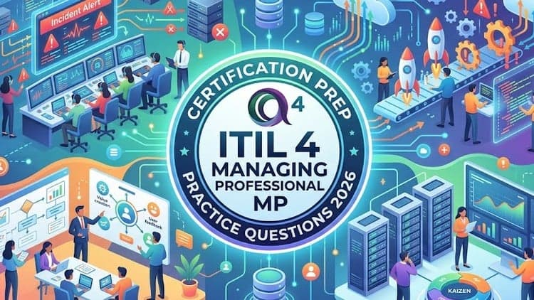 ITIL 4 MP Practice Tests - Free Udemy Course 100% Off