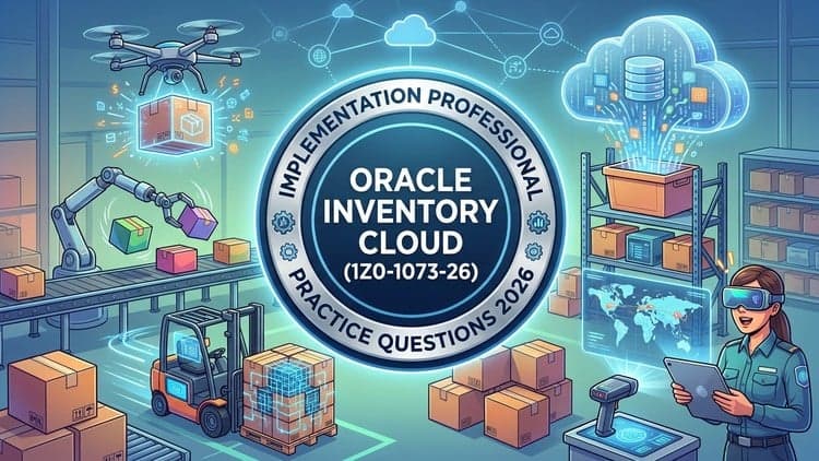 Oracle Inventory Cloud Practice Tests - Free Udemy Course [100% Off Coupon]