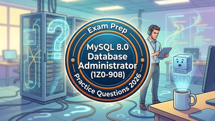Free Udemy Course: MySQL 8.0 DBA Exam Certification (100% Off)
