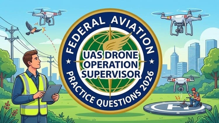 UAS Drone Operation Supervisor Practice Test 2026