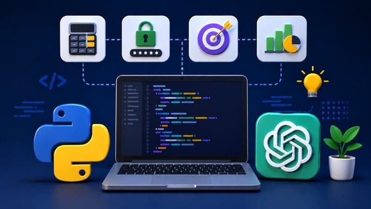 Learn Python Fast with ChatGPT: Build 4 Projects