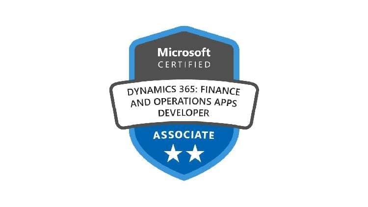 [NEW] Dynamics 365 F&O Developer Associate