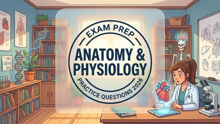 Anatomy & Physiology Practice Exam: Complete A&P I & II