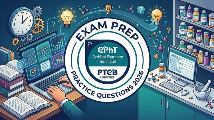 PTCB Pharmacy Technician Certification Exam (PTCE) 2026